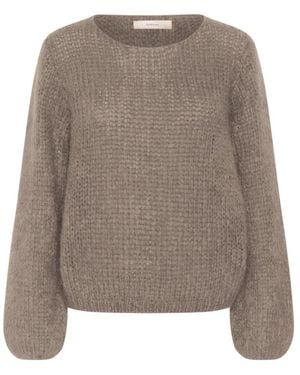Inwear Round-Neck Knitwear - Marrón