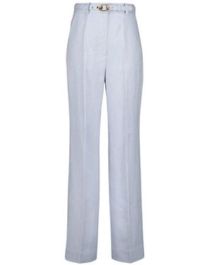 Zimmermann Rebellion Pinstripe Pant - Blauw