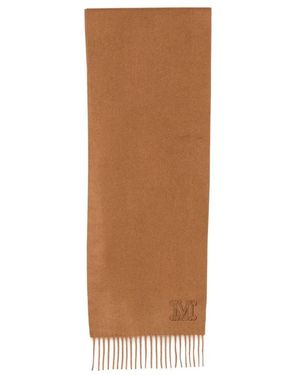 Max Mara Accessoires ,Bruin ,Kasjmier Wsdalia Sjaal
