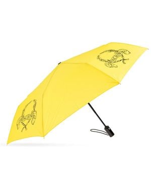 Moschino Openclose Regenschirm - Gelb