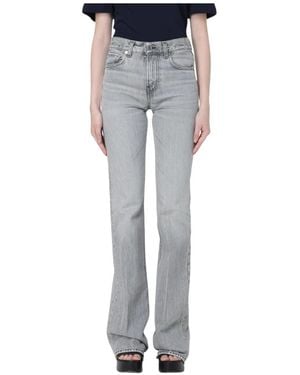 Haikure Boot-Cut Jeans - Grijs