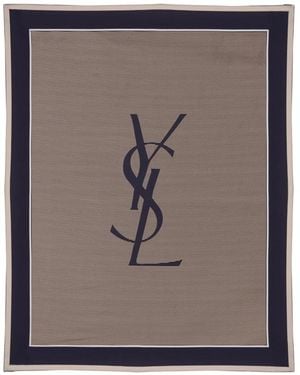 Saint Laurent Silky Scarves - Grey