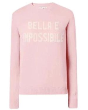 MC2 Saint Barth Round-Neck Knitwear - Pink