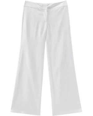 Genny Wide Trousers - White