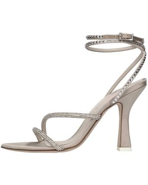 3Juin High Heel Sandals - Metallic