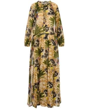 Anjuna Caftan Long - Metallic