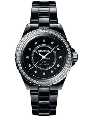 CHANEL J12 automatik schwarze keramikuhr
