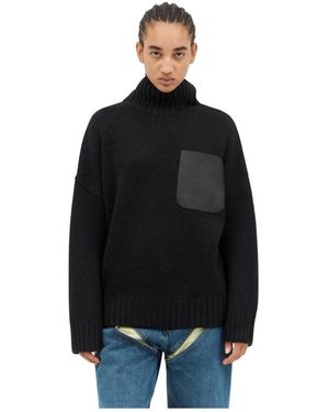 JW Anderson Turtlenecks - Zwart
