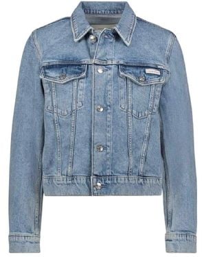 Calvin Klein Denim Jackets - Azul