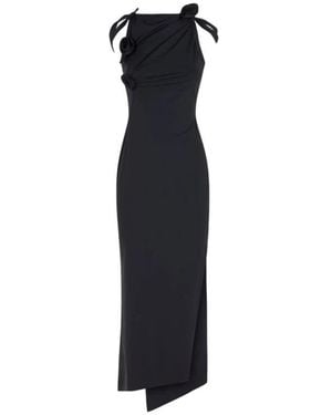 Coperni Flower Gown - Black
