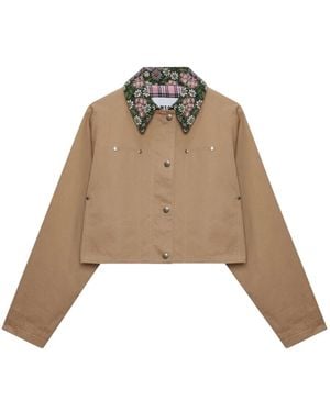 MSGM Light Jackets - Natural