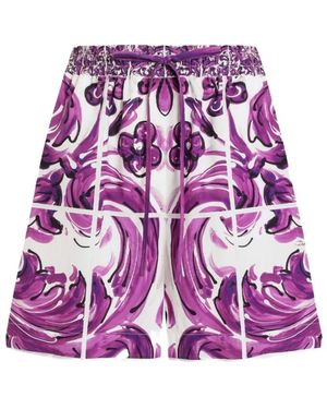 Dolce & Gabbana Short Shorts - Violet