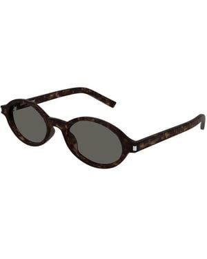 Saint Laurent Jeanne Sonnenbrille - Schwarz