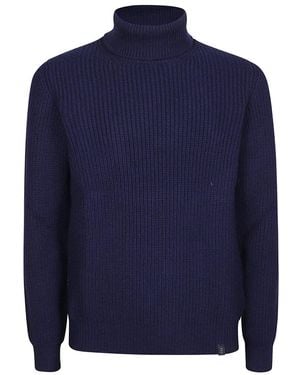 FALKE Turtlenecks - Blue