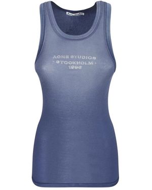 Acne Studios Topjes - Blauw