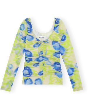 Ganni Blouses - Blu