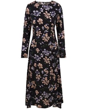 Mar De Margaritas Midi Dresses - Black