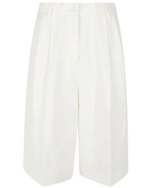 Fabiana Filippi Long Shorts - White