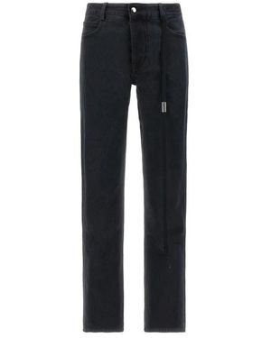 Ann Demeulemeester Straight Fit Jeans - Black