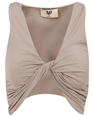 Aniye By Sleeveless Tops - Brown