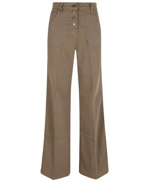 Etro Grüne Jeans Für Frauen Aw25 - Grau