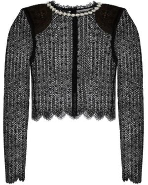Self-Portrait Cardigans - Noir