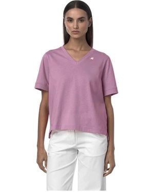 K-Way T-Shirt Leda Jersey - Lila