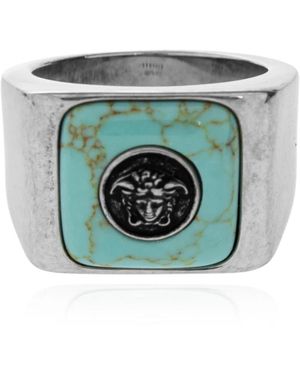 Versace Aura Ring - Groen