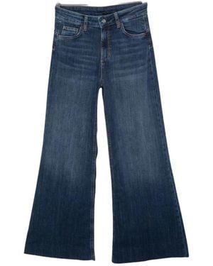 Liu Jo Jeans ,Blauw ,Wide Jeans