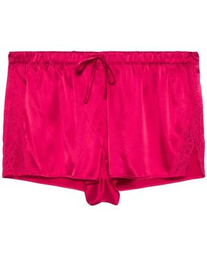 Agent Provocateur Nachtkleding ,Rood ,Satijn Gisele Shorts - Roze