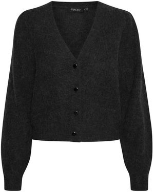 Soaked In Luxury Cardigans - Black