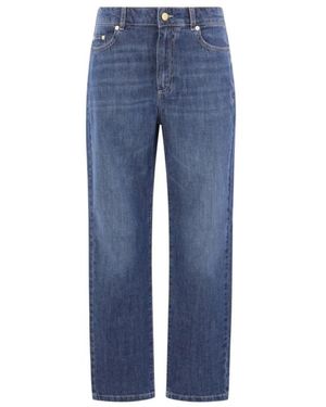 Max Mara Straight Jeans - Azul