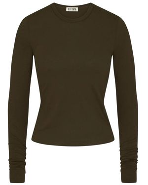 ÉTERNE Long Sleeve Tops - Verde