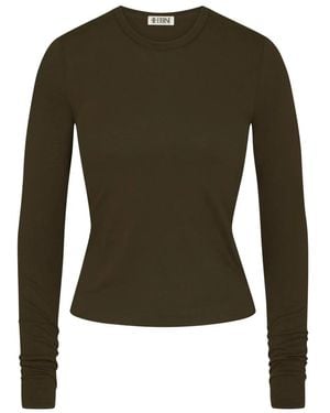 ÉTERNE Long Sleeve Tops - Verde