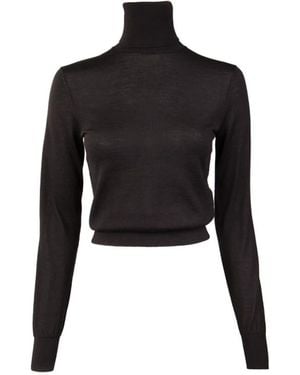 Dolce & Gabbana Turtlenecks - Nero