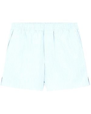 Ami Paris Short Shorts - Blanco