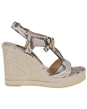 SERGIO ROSSI Wedge Slingback Flat サンダル Women's Wedges: elegant, high heel and platform wedges