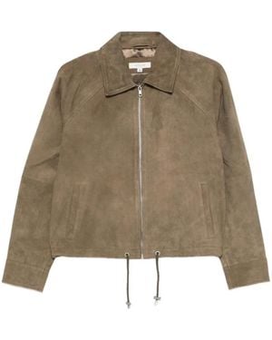 JC Sophie Leather Jackets - Green