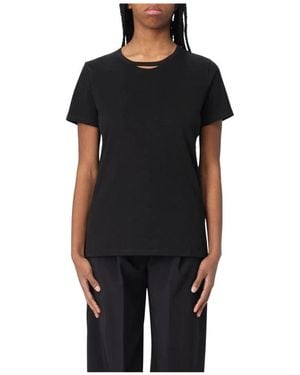 Elisabetta Franchi T-Shirts - Black