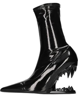 Gcds Heeled Boots - Negro