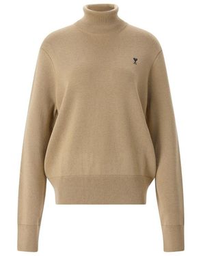 Ami Paris Turtlenecks - Neutro
