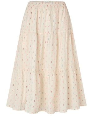Lolly's Laundry Midi Skirts - Neutro