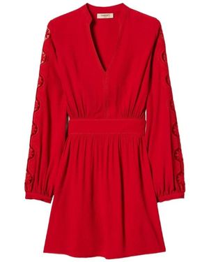 Twinset Short Dresses - Rood