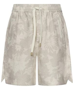 Eleventy Casual Shorts - Natural