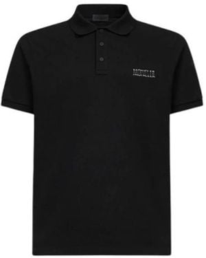 Moncler Tops ,Zwart ,Polo Shirts