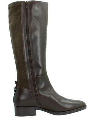 Geox Stilvolle Hohe Stiefel Für Frauen - Braun