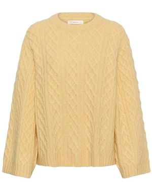 Inwear Round-Neck Knitwear - Jaune