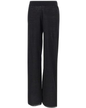 Kangra Straight Trousers - Black