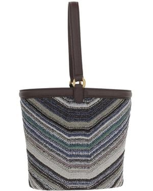 Missoni Bucket Bags - Gris