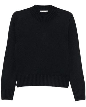 Zanone Round-Neck Knitwear - Noir